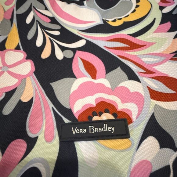 New Vera Bradley Multicolor Floral Modern Paisley lunch tote. - Picture 4 of 10